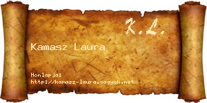 Kamasz Laura névjegykártya